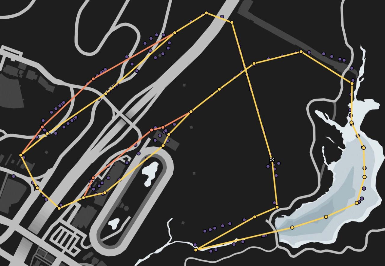 Blazer Aqua К дамбе Гонка на специальном транспорте: Blazer Aqua - Карта В плотину