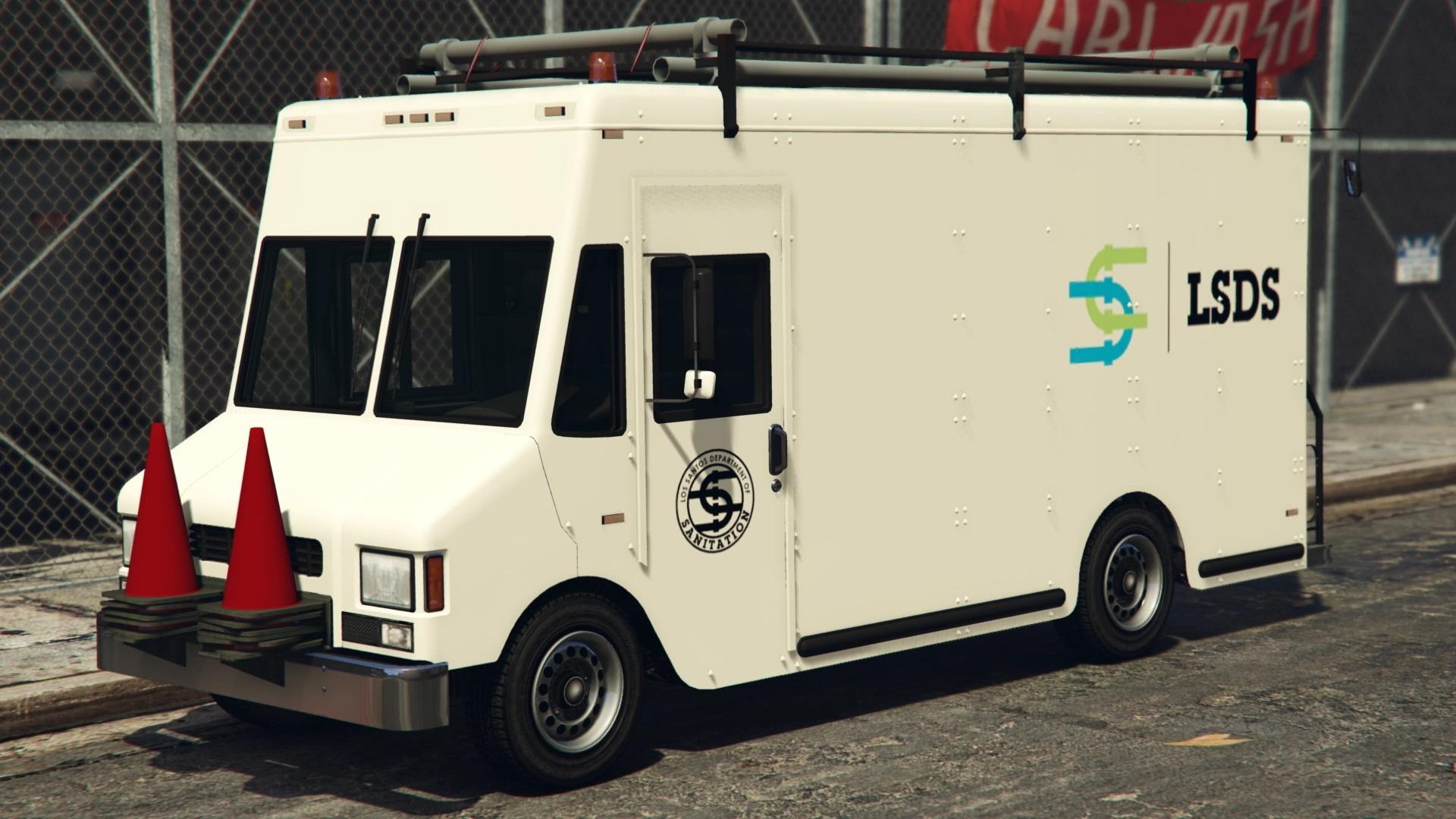 Brute Boxville (LSDS) - характеристики, цена и как получить в GTA 5 Online