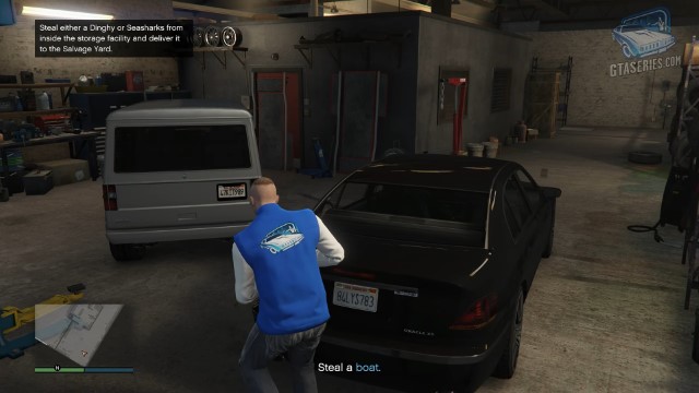 Задача: Лодка GTA Online Миссия на свалке