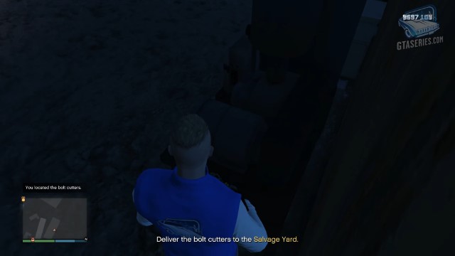 Задача: Болторезы GTA Online Миссия на свалке
