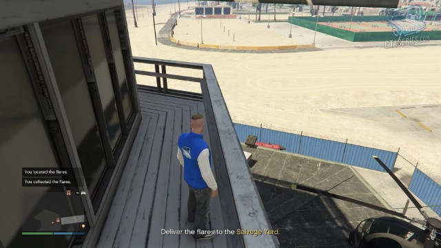 Задача: Сигнальные ракеты GTA Online Миссия на свалке