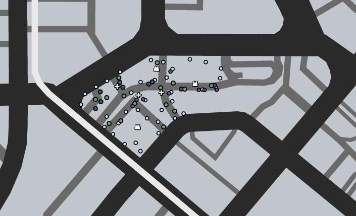 Карта Chamberlain Hills Командный бой насмерть: Карта Холмы Чемберлейн