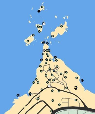Карта Контенд: Полуостров Схватка: Карта Полуострова