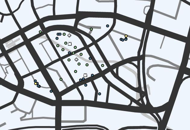 Карта Контенд: Троица Ратуши Схватка: Карта Троицы ратуши