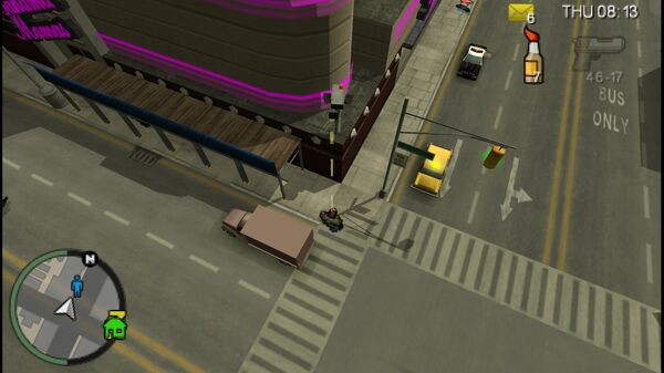 Расположение камеры наблюдения №26 для уничтожения в GTA Chinatown Wars, находится на углу Багамы Мамас в Пургатории.