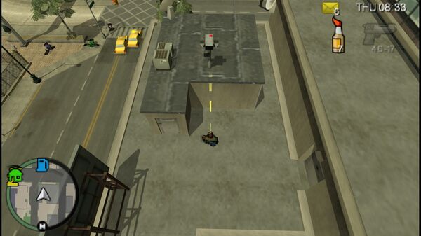 Место расположения камеры наблюдения №39 в GTA Chinatown Wars, которую нужно уничтожить, находится на крыше полицейского участка Восточного Холланда.