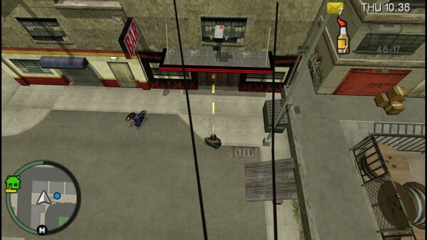 Место расположения камеры наблюдения №42 в GTA Chinatown Wars, которую нужно уничтожить, находится у входа в клуб Angels of Death в Северном Холланде.