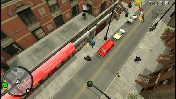 Место расположения камеры наблюдения №46 в GTA Chinatown Wars, которую нужно уничтожить, находится на пониженном крыше на улице в Нортвуде.