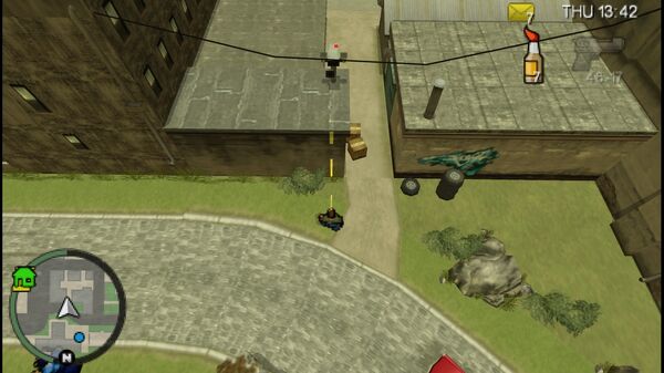 Место расположения камеры наблюдения №47 в GTA Chinatown Wars, которую нужно уничтожить, находится за домом Адрианы Яниры Лопес в Нортвуде.