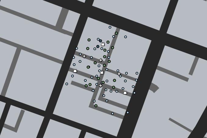 Карта Downtown Командный бой насмерть: Карта Центра города