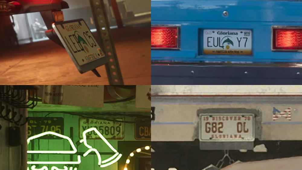 GTA 6 - номерные знаки штата Глориана