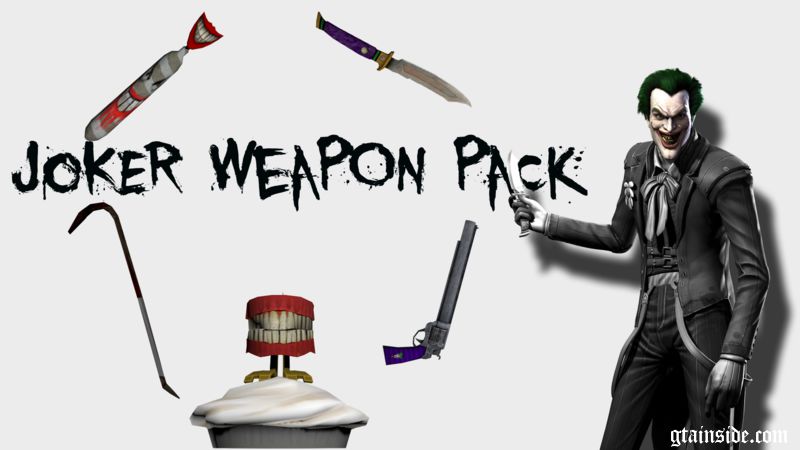Injustice Joker Weapon Pack