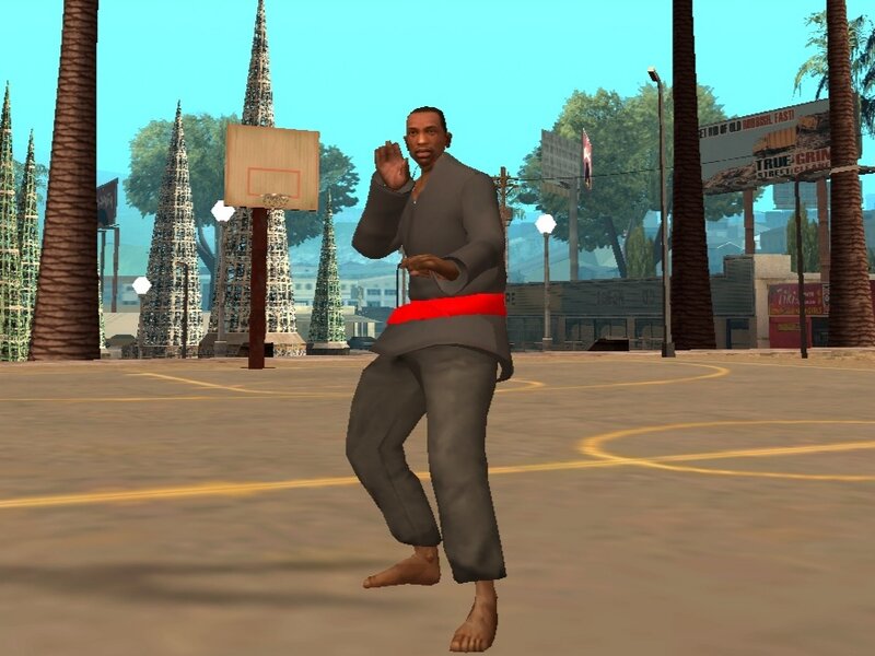 Martial Arts Outfit For CJ