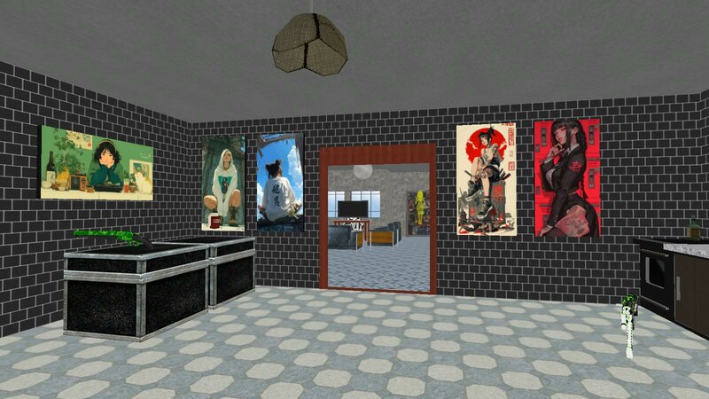 CJ House Interior Retextures