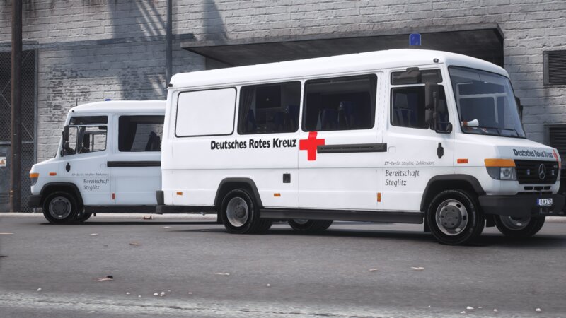 Mercedes-Benz Vario 813D German Red Cross