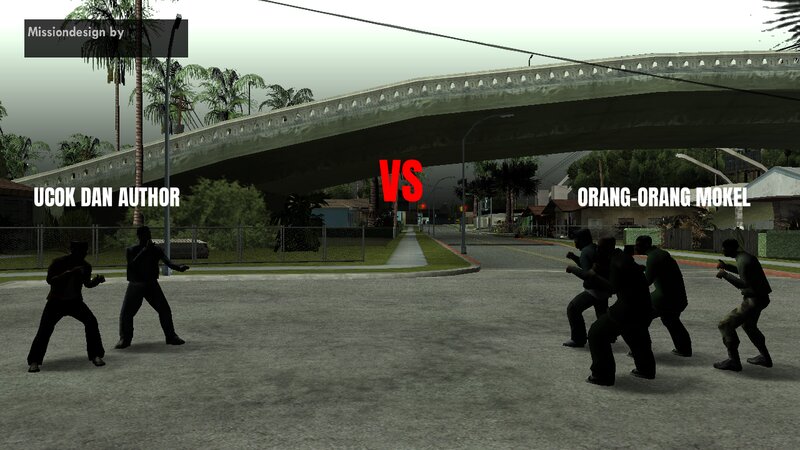 Author VS Orang Mokel (DYOM REd)