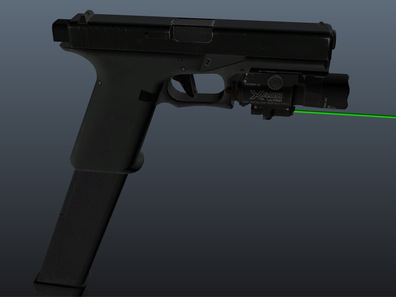 Glock + Switch + Laser + Long Mag
