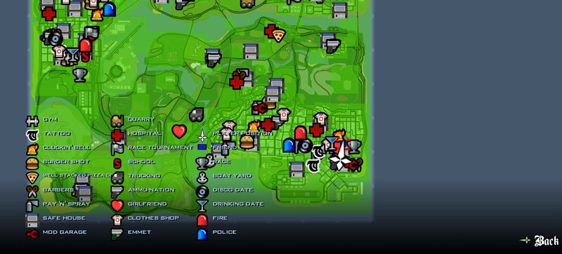 All Map Green Save Game Completed