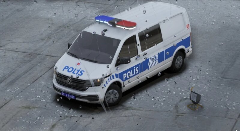 Volkswagen Transporter Police)