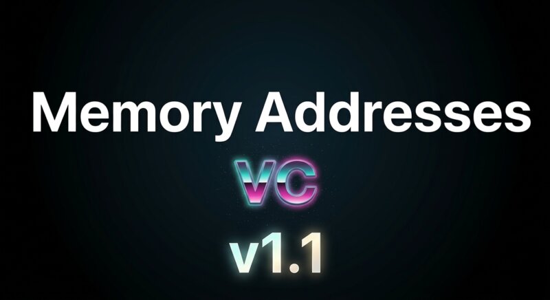 GTA VC Memory Addresses v1.1