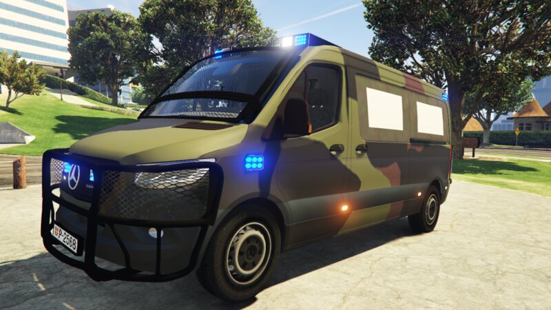 Mercedes Benz Sprinter Serbian Army