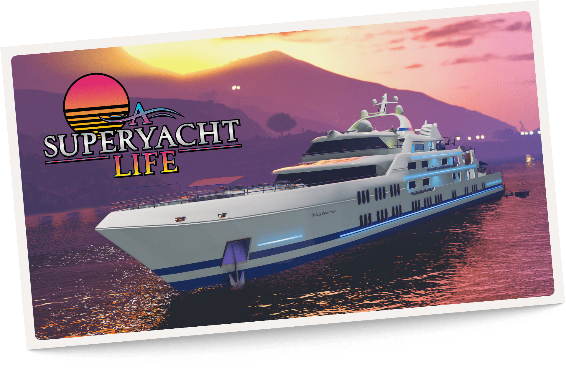 GTA Online Арт GalaxySuperYacht