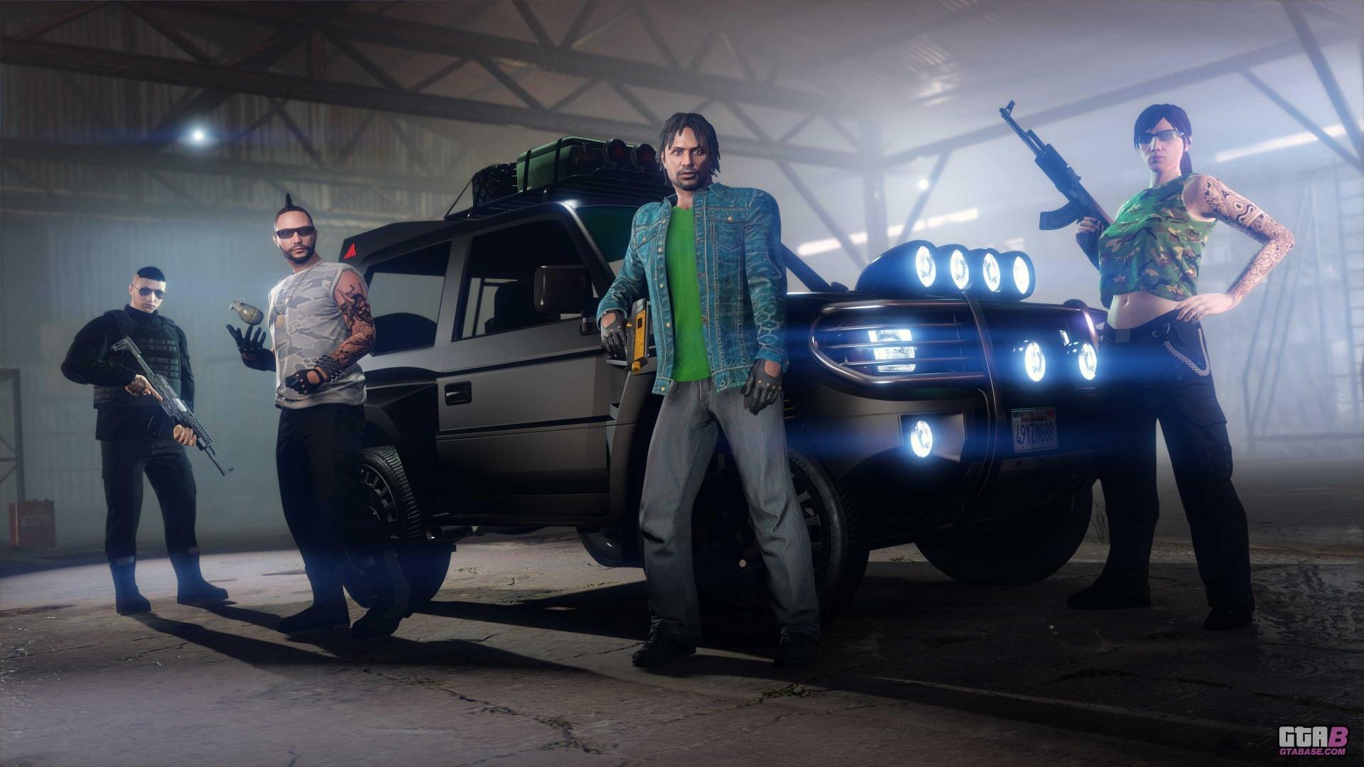 скриншот обновления GTA Online San Andreas «Наёмники»