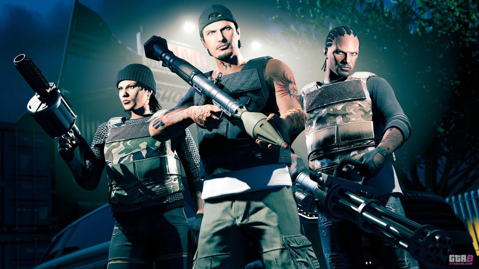 скриншот обновления GTA Online San Andreas «Наёмники»