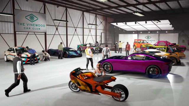 GTA Online San Andreas Mercenaries обновление Vinewood Car Club