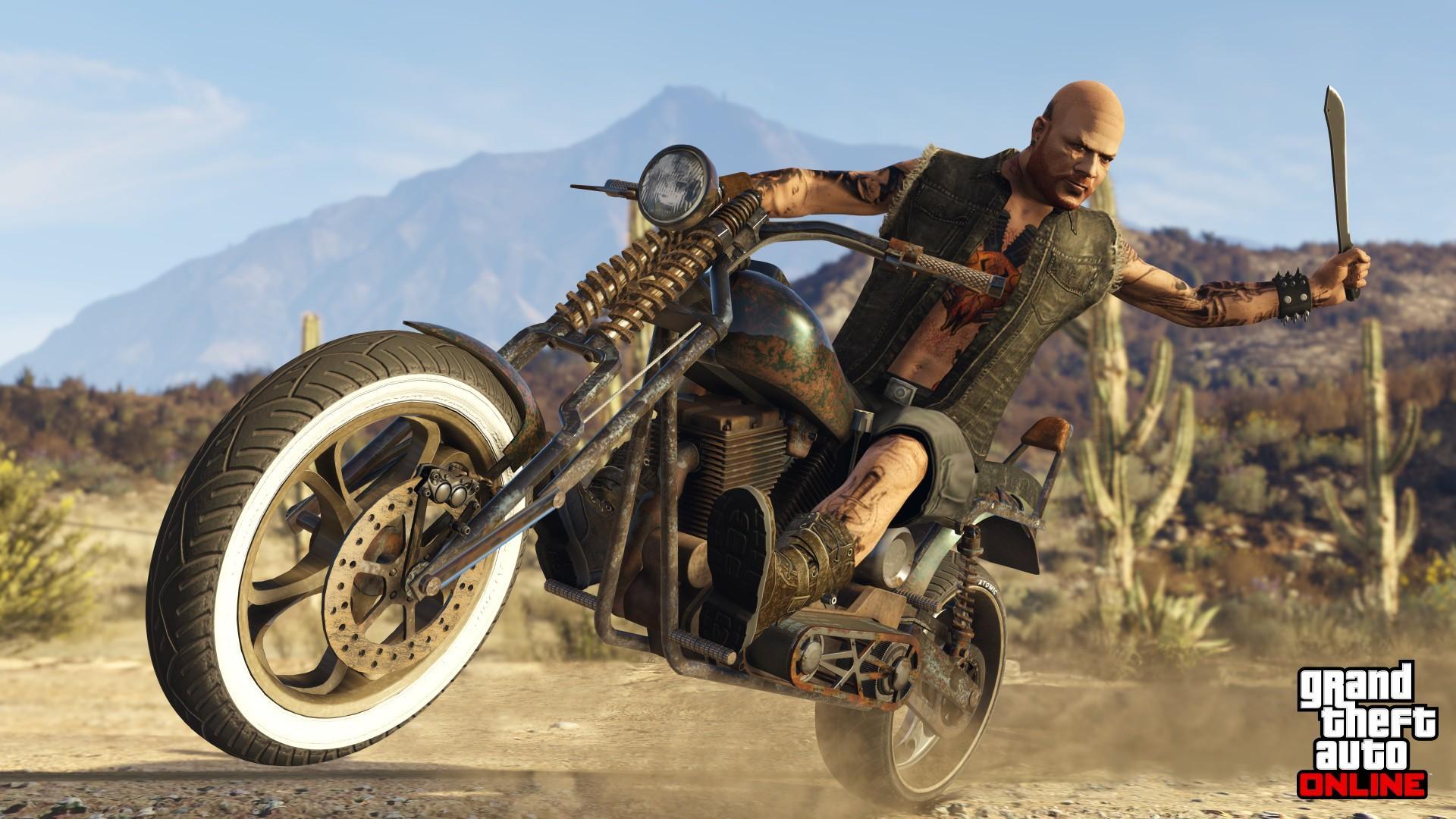 GTAOnline 13605 Мотоциклисты Rat Bike