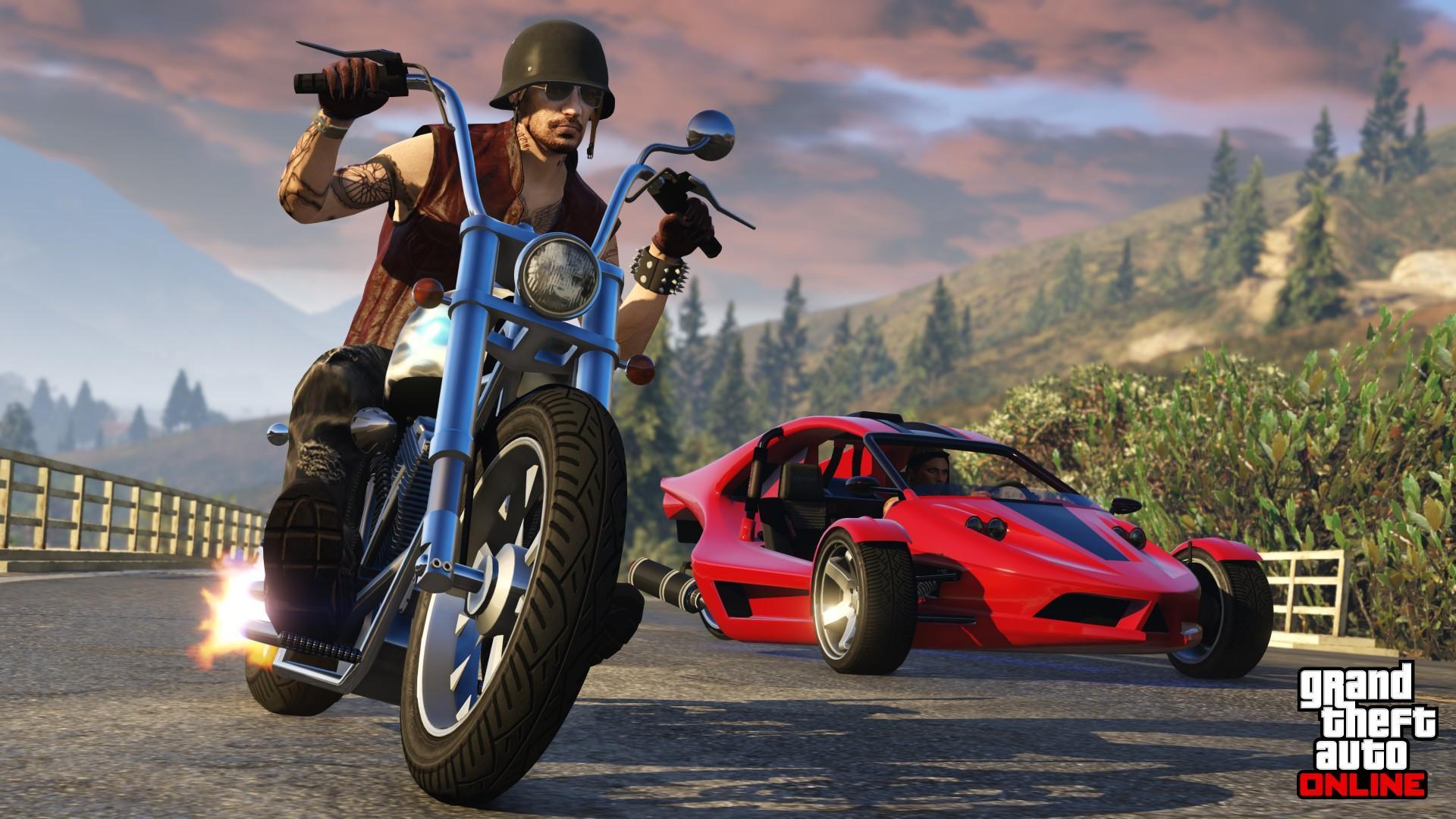 GTAOnline 13616 Мотоциклисты Daemon Custom Raptor