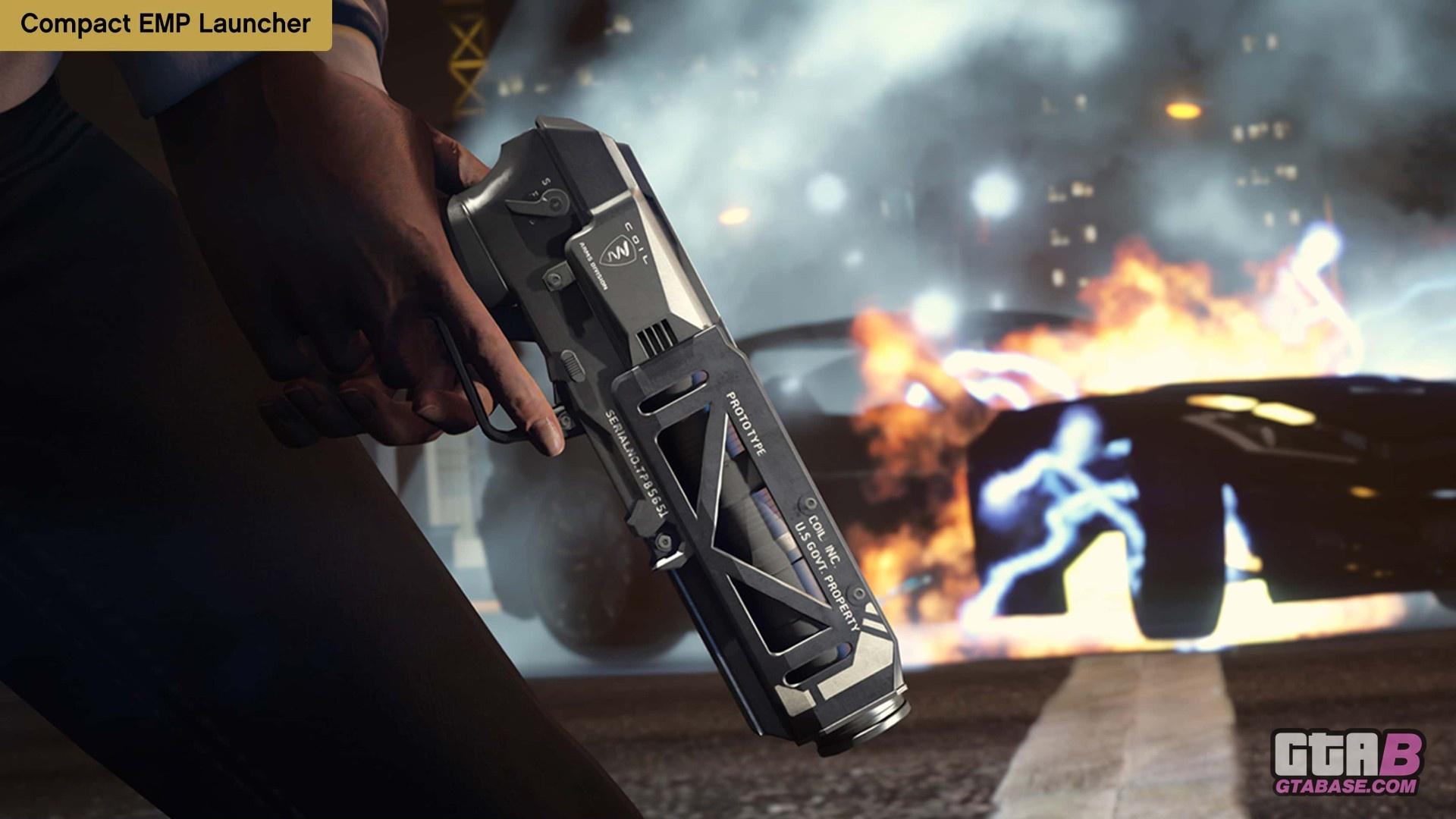 GTAOnline TheContract Компактный EMP-Лаунчер