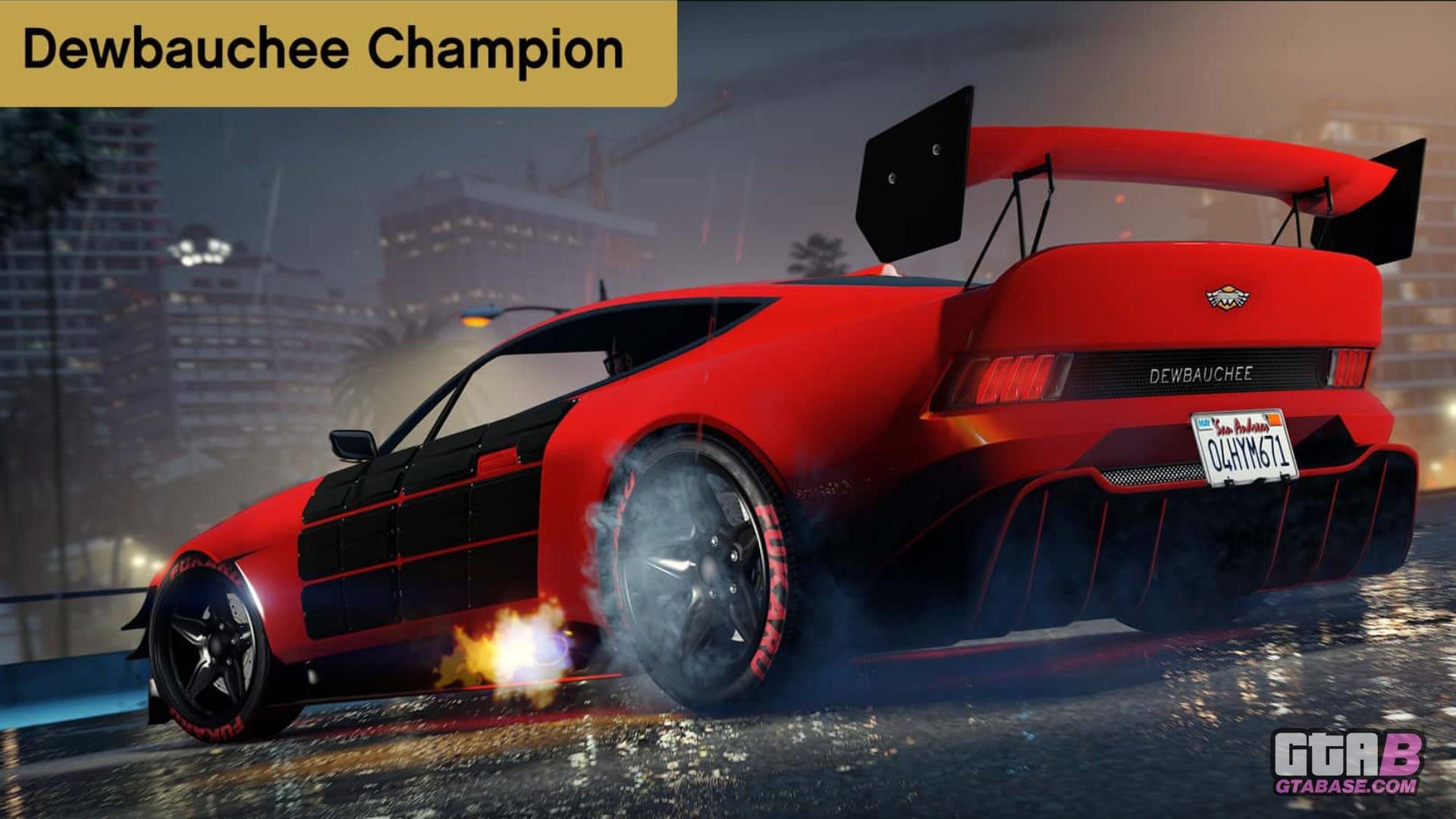 GTAOnline TheContract Dewbauchee Champion
