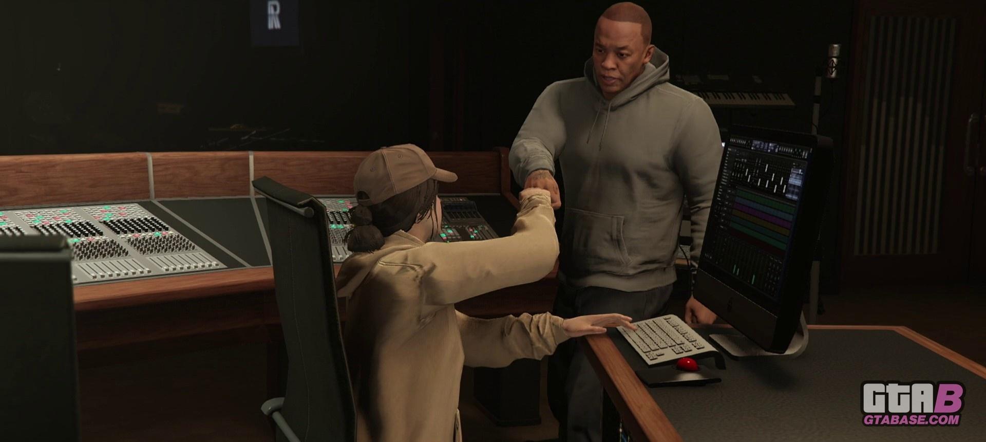 GTAOnline TheContractОбновление TheAgency СтудияЗвукозаписи DrDre