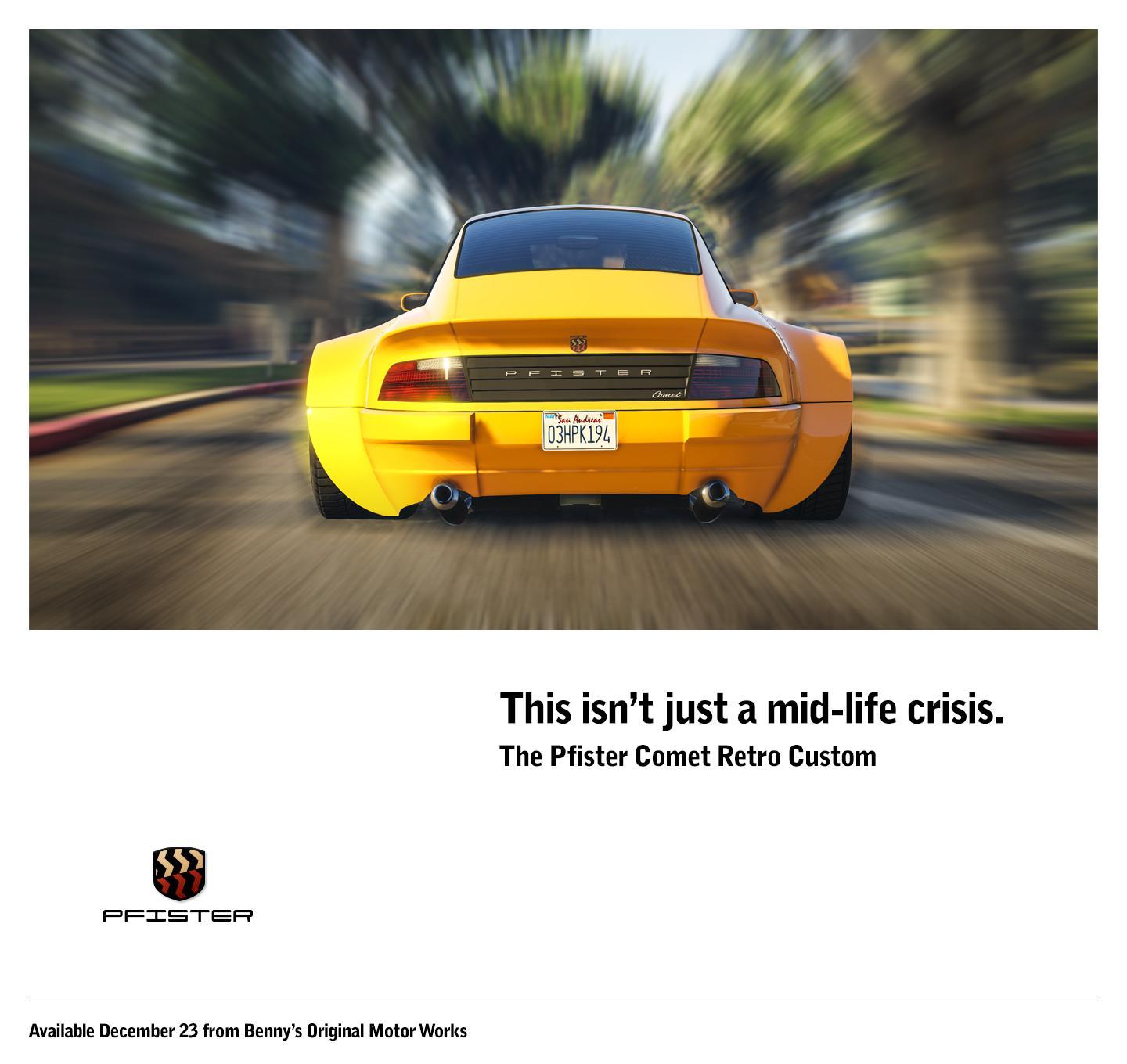 GTAOnline VehiclePoster 137 CometRetroCustom