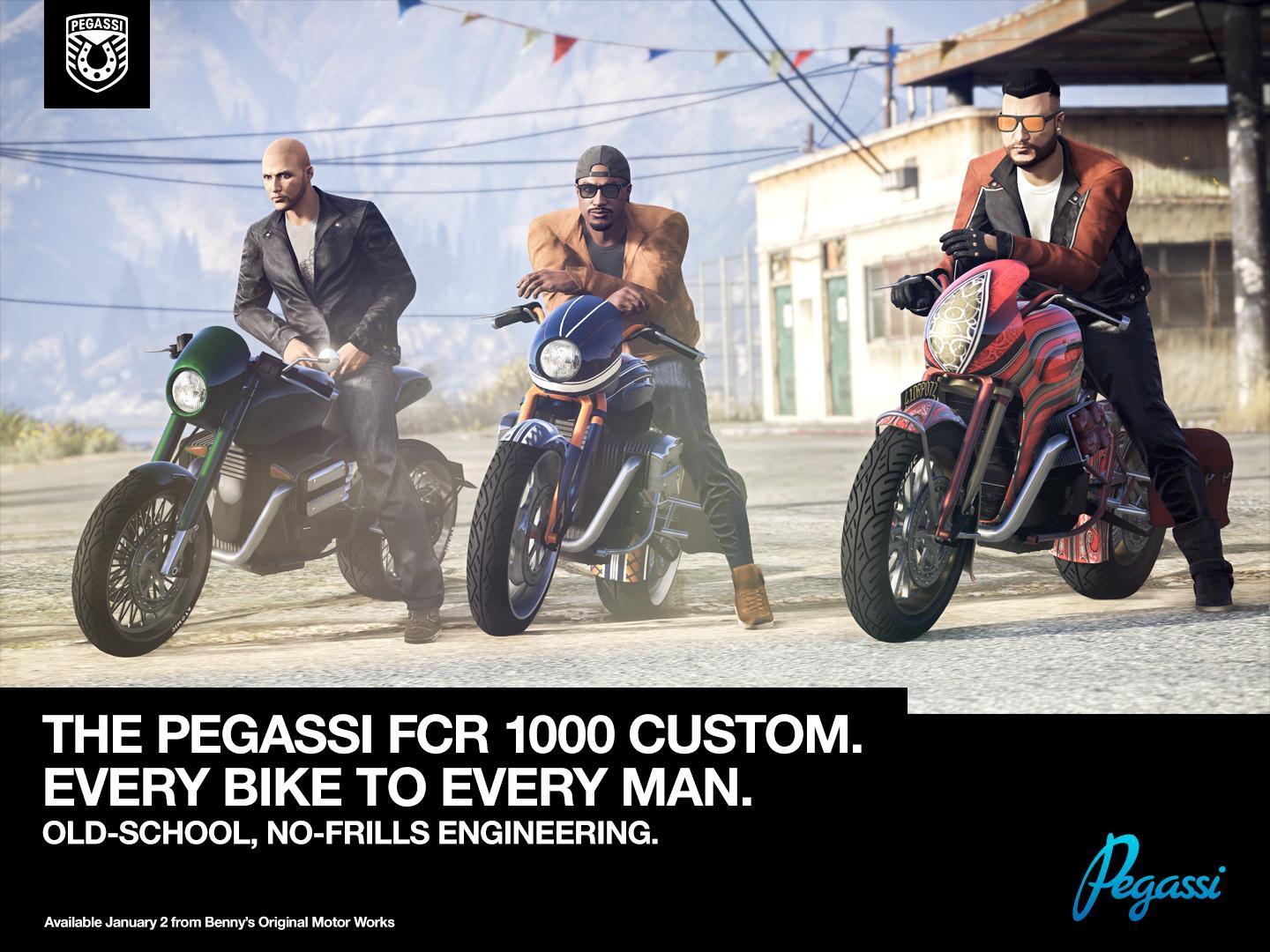 GTAOnline Постер Транспорт 137 FCR100Custom