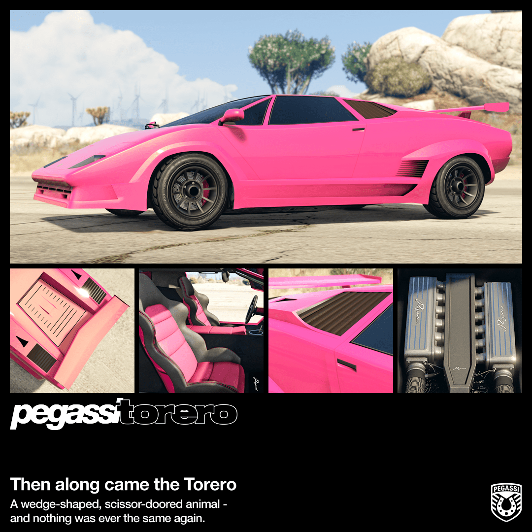 Плакат транспорта GTA Online 140 Тореро 2