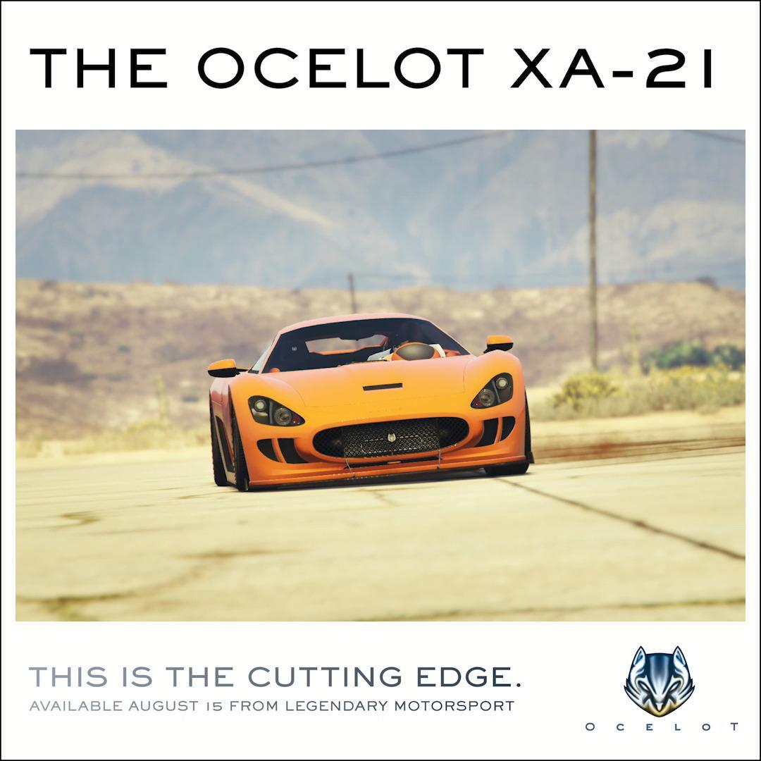 Плакат транспорта GTA Online 140 XA21