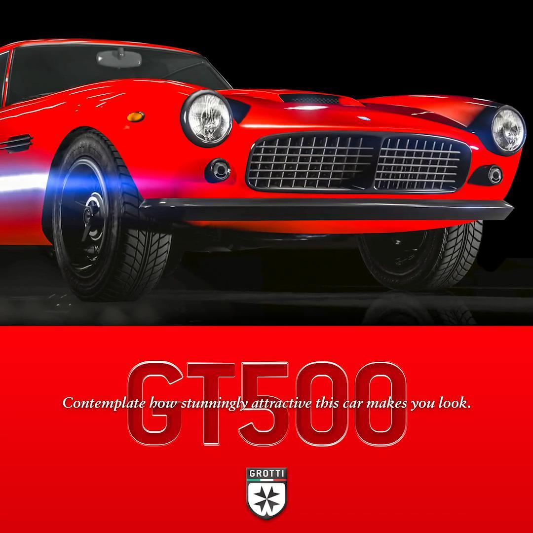 Плакат транспорта GTAOnline 142 Gt500