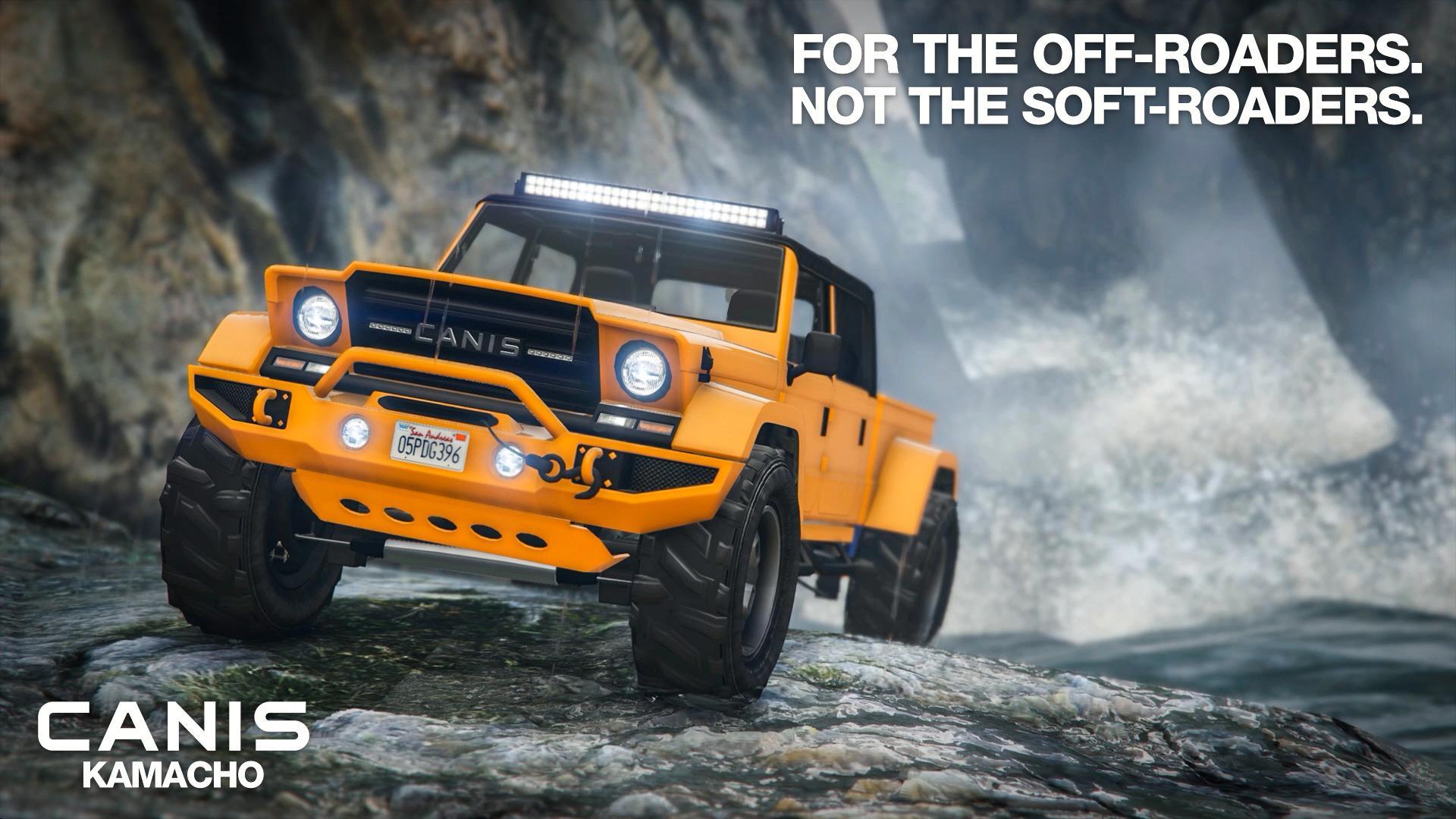 Плакат транспорта GTAOnline 142 Kamacho