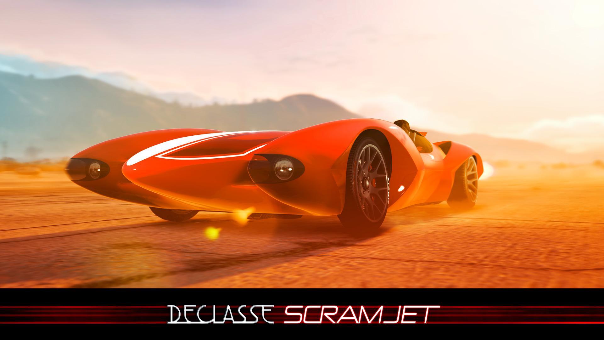 GTAOnline Плакат Транспорт 144 Scramjet