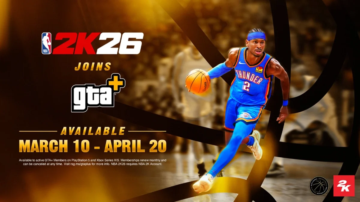 В подписку GTA+ добавлена новая игра: NBA 2K26
