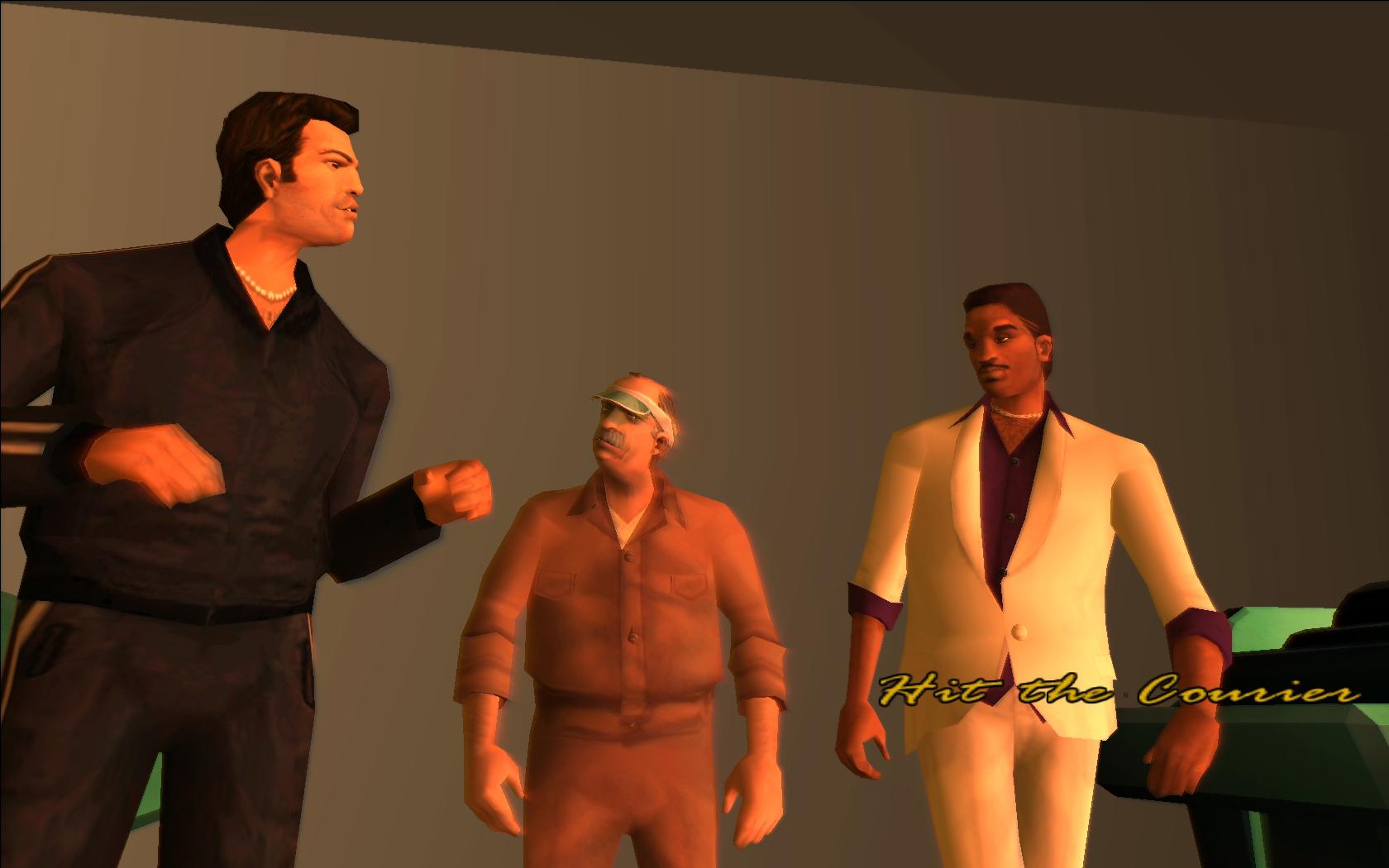 Миссия GTA Vice City - Удар по курьеру