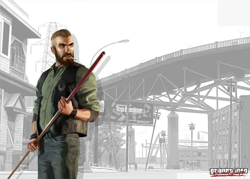 Терри Торп - Персонажи GTA 4, Биография и Актер Озвучки (GTA IV, TLaD и TBoGT)