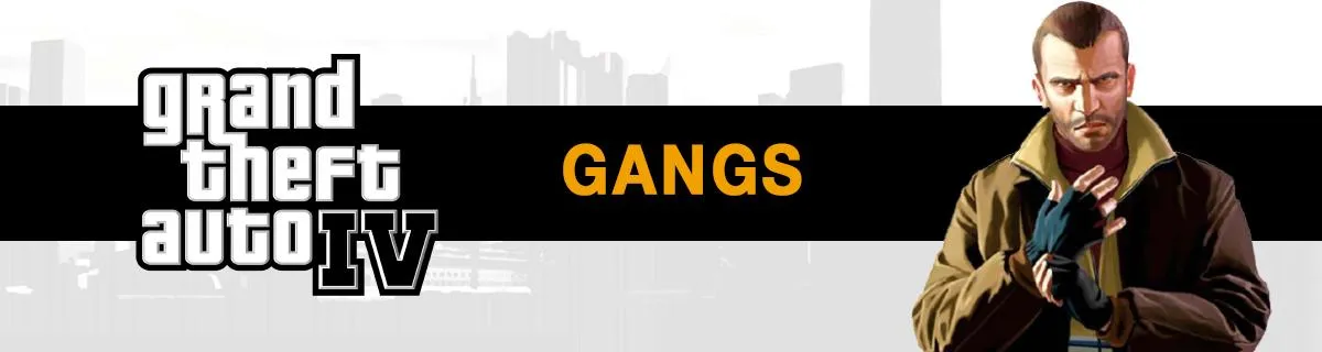 Банды и семьи Grand Theft Auto IV (GTA 4, TLaD и TBoGT)