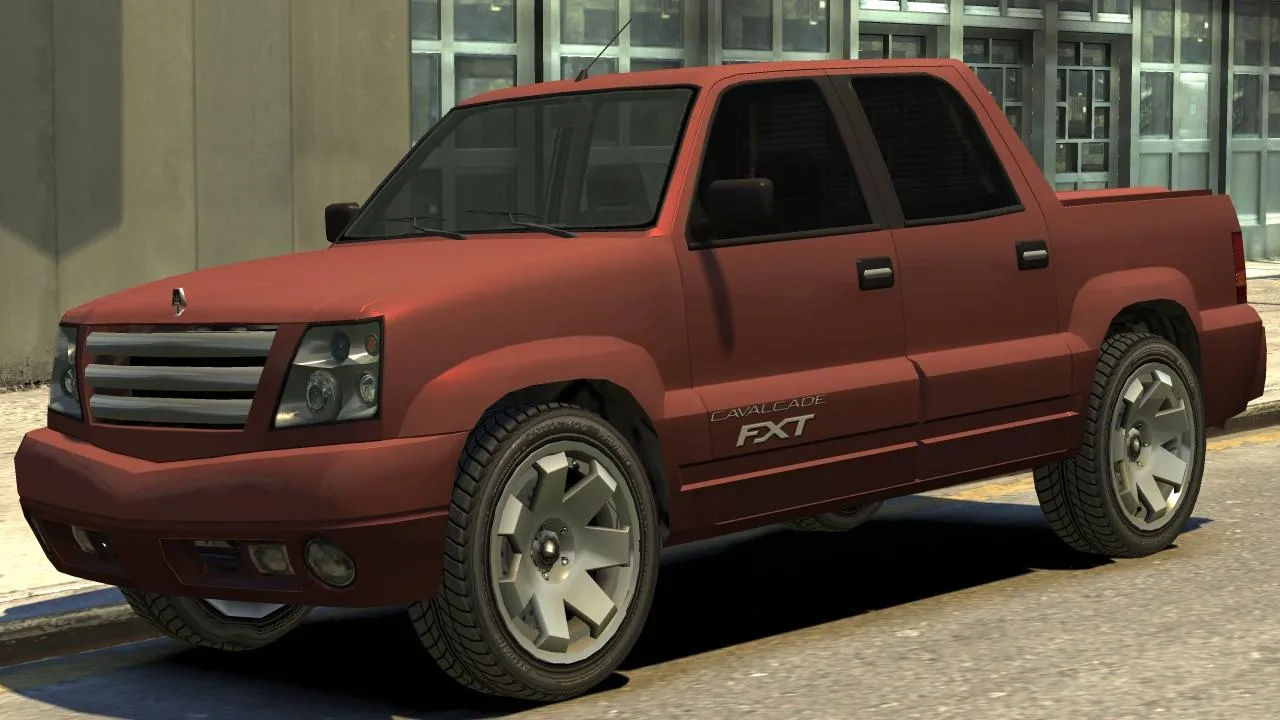 Cavalcade FXT - Статистика транспорта GTA 4 (GTA IV, TLaD и TBoGT)