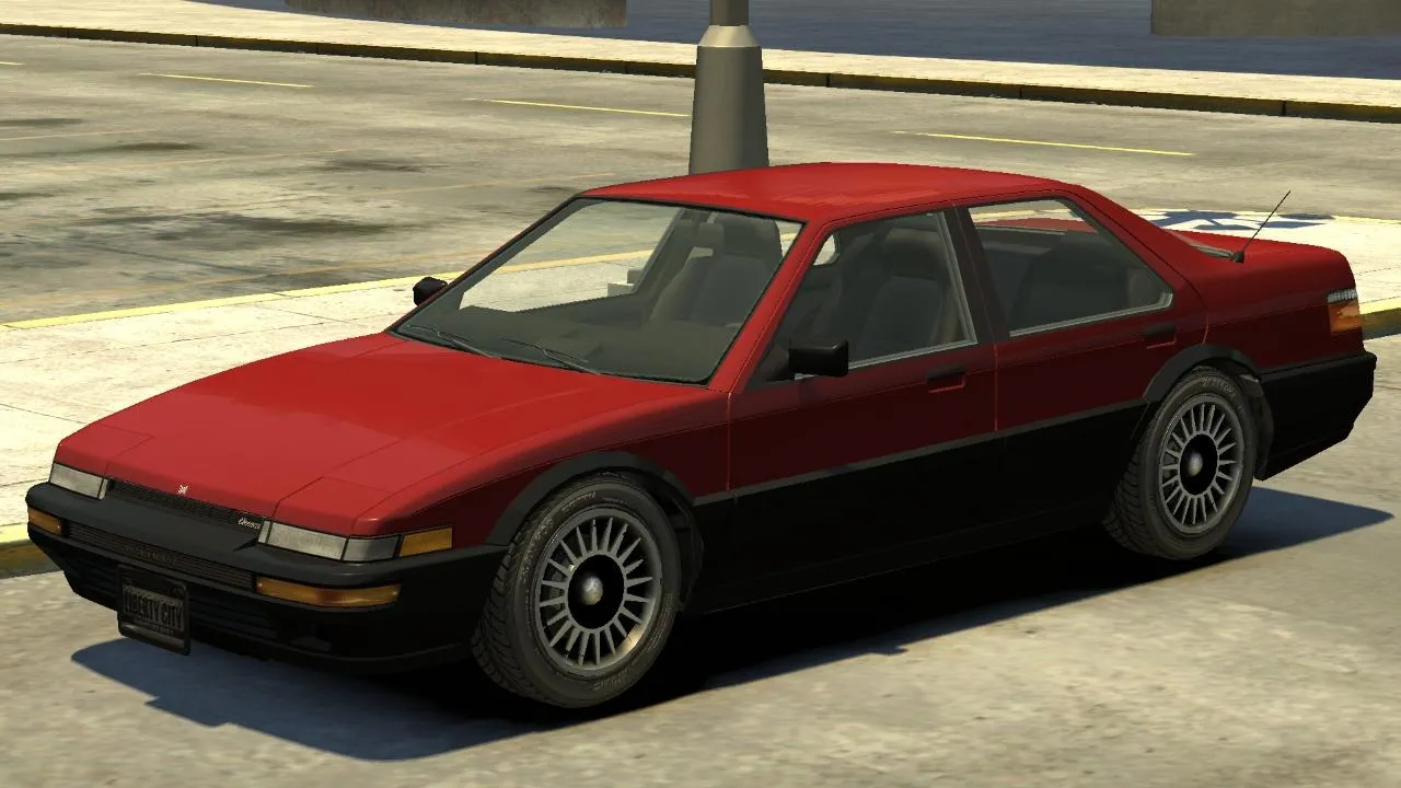 Hakumai - характеристики транспорта в GTA 4 (GTA IV, TLaD и TBoGT)