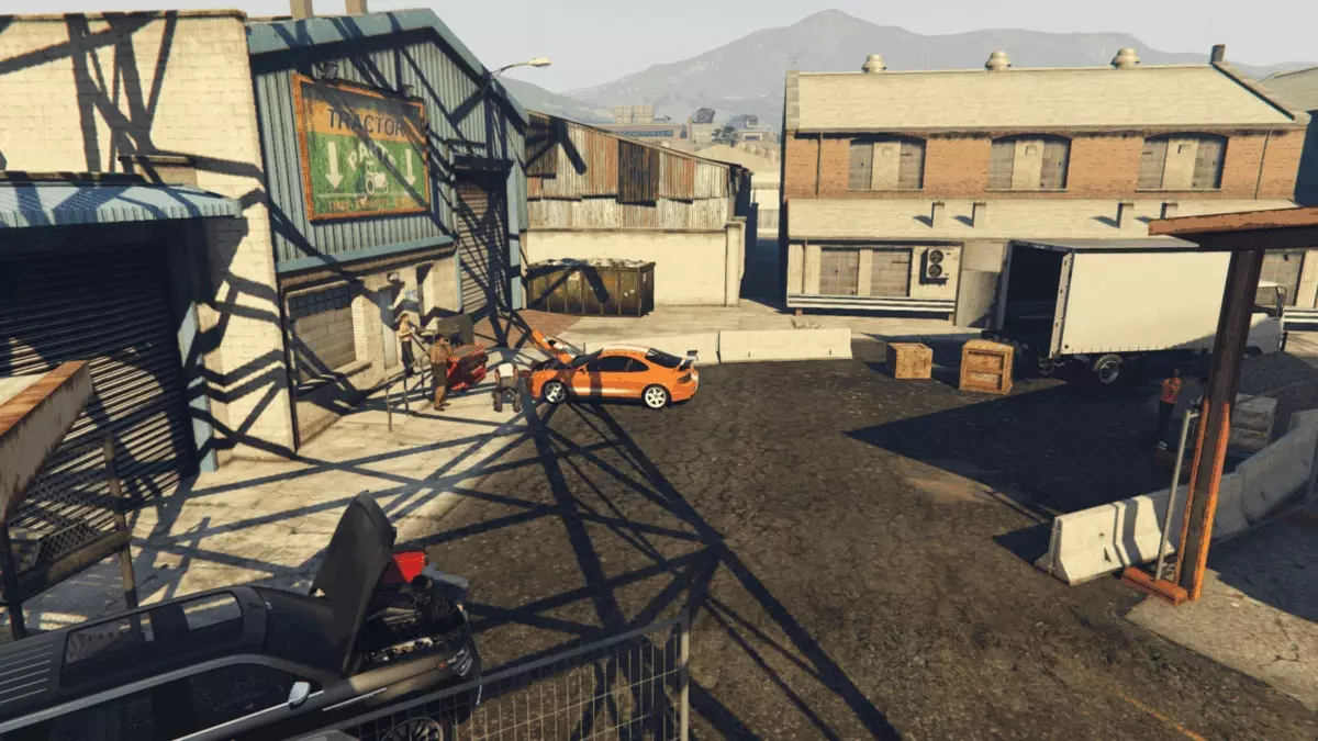 Автомастерская - Свободный режим Специального Груза GTA Online