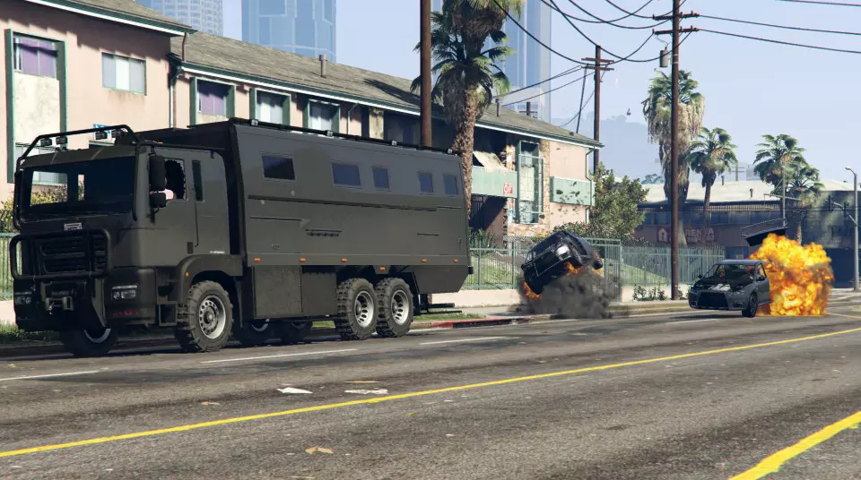 Бригада - Соперничающие NPC - Свободный режим Специального Груза GTA Online