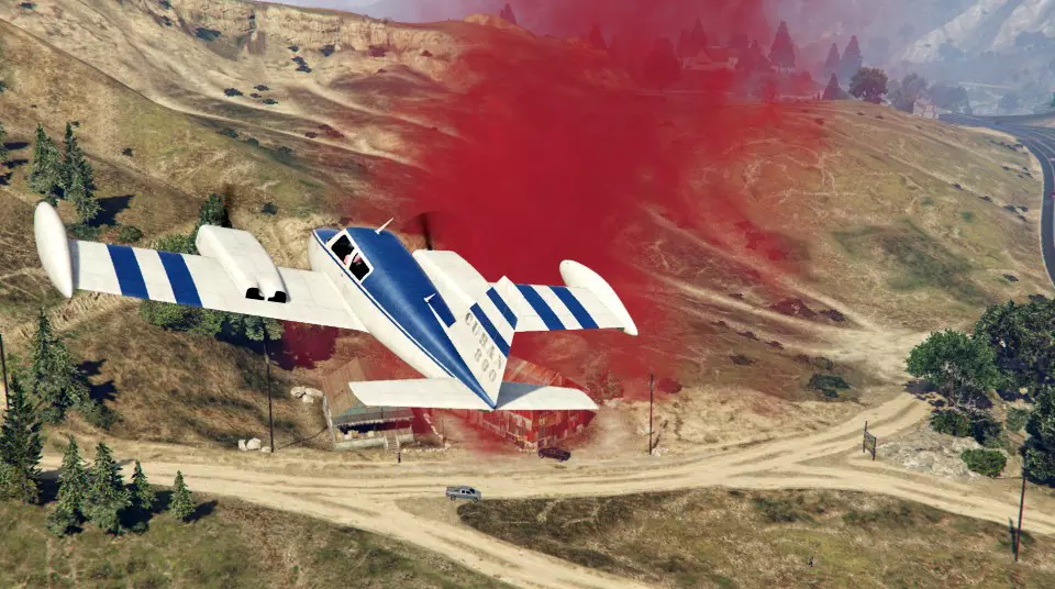 Кубинский 800 - Сбросы в специальной миссии с грузом в режиме свободной игры GTA Online